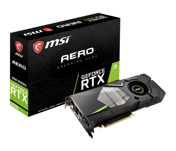 MSI GeForce RTX 2070 AERO 8GB GDDR6